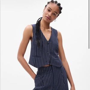 Steve Madden Pinstripe Vest